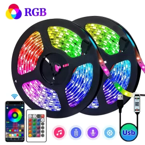 LED Strip Lights RGB 5050 ,5V 1M-30M,16 million colors, RGB